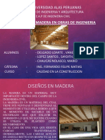 Exposicion Calidad en La Construccion - Diseño en Madera