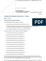 Circuito Del Solenoide Del Inyector - Probar