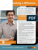 A Career Making A Difference.: The Job: Case Manager