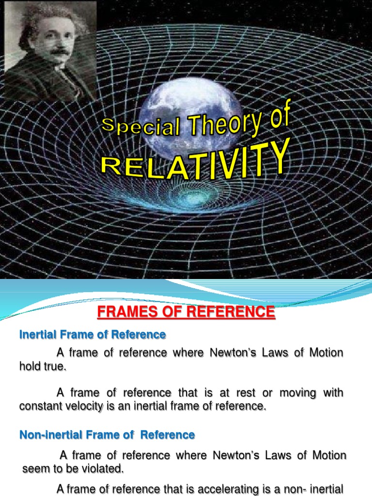 PHY13 Lesson 5 Relativity PDF Special Relativity Speed Of Light