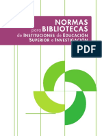 NORMAS para BIBLIOTECAS de IES.pdf