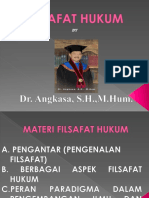 Filsafat Hukum Dr. Angkasa 1