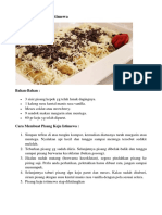 RESEP PISANG