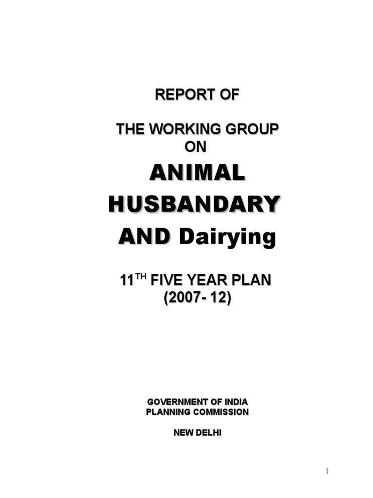 ANIMAL HUSBANDARY AND Dairying PDF Livestock Agriculture
