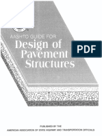 AASHTO Guide for Design of Pavement Structures 1993