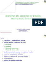 Clase Sistemas Ecuaciones Lineales 2016