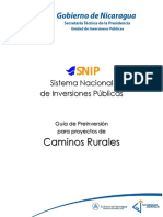 Guia Sectorial Preinversión de Caminos Rurales Final