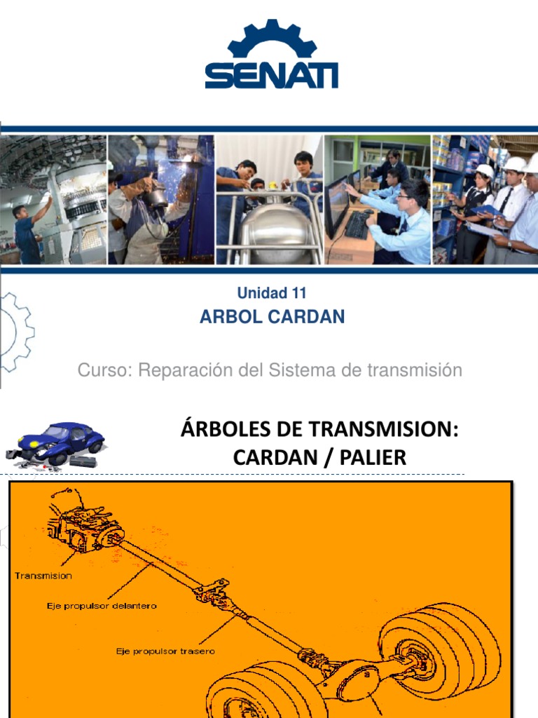 Arbol Cardan | PDF | Transmisión (Mecánica) | Bienes manufacturados