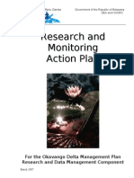 ODMP Research and Monitoring Action Plan - 2007