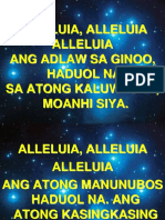 Alleluia Ang Adlaw Sa Ginoo