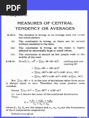 Statistics Ch 3 Exercise Solution Mean Average