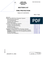 SECTION 2-07 Fire Protection: Airplane Operations Manual
