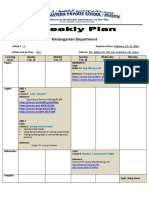 Weekly Plan 2