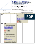weekly plan 3