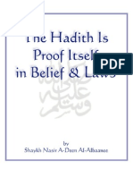The Hadith is Proof Itself in Belief Laws by Sheikh Nasr Al Deen Albani