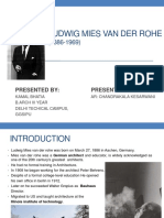LUDWIG Mies Van Der Rohe