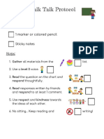 Chalk Talk Protocol