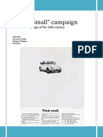 "Think Small" Campaign: The No. 1 Campaign of The 20th Century