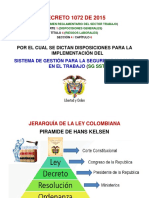 Charla Decreto 1072 de 2015 Evaluaciones Médicas Ocupacionales - Diciembre 12 de 2017