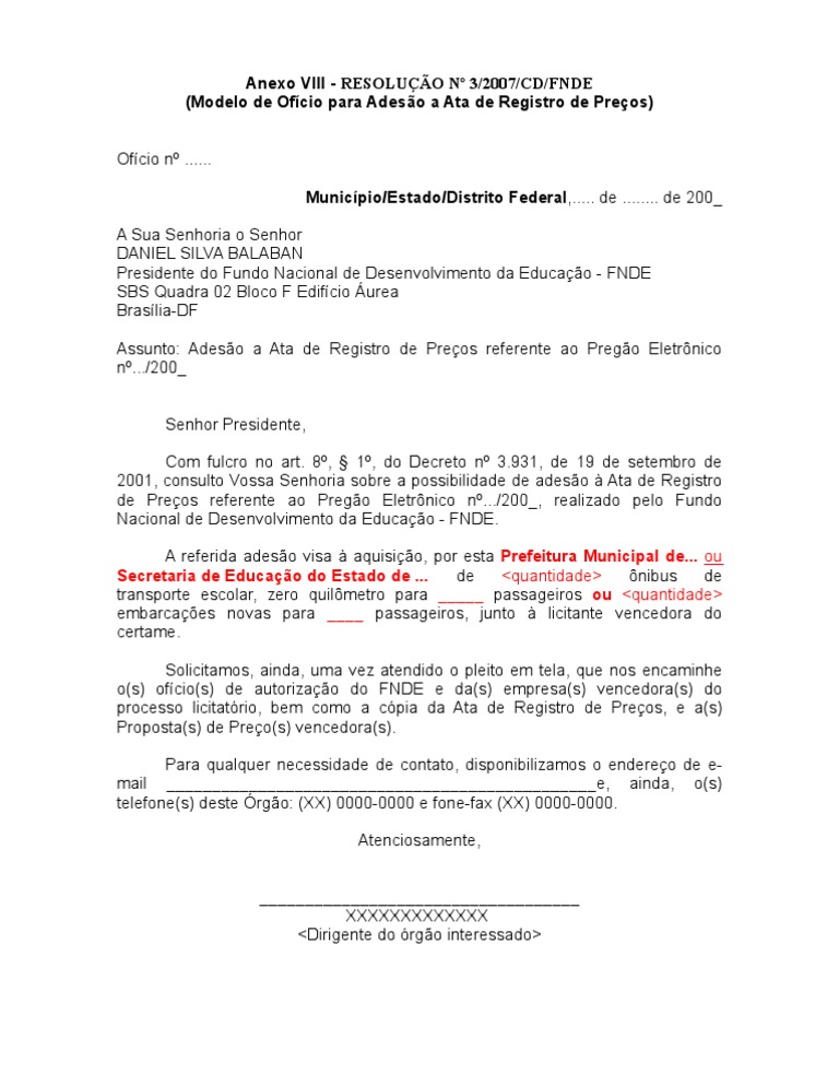Modelo de Oficio 2 | PDF