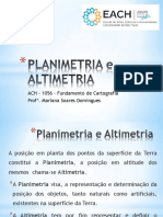 5. Altimetria e Planimetria