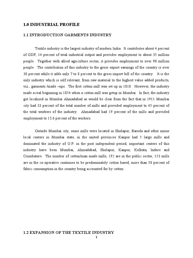 Overview of India's Textile Industry | PDF | Weaving | Dyeing