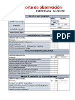 REPORTE DE Observacion PDF