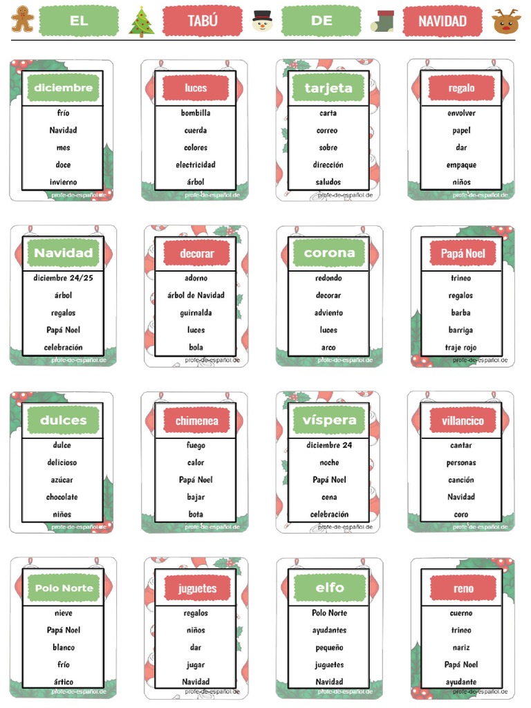 Tabú de La Navidad | PDF