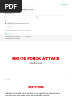 Brute Force Attack