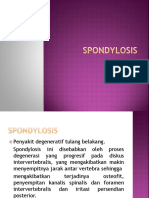 Spondilisis