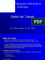 Modul 10. Aliran Air Tanah