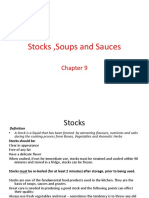9.0.Stocks,Soups and Sauces
