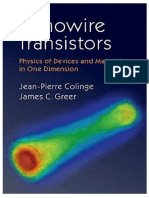 Nanowire Transistors By J P Colinge.pdf