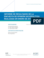 Informe Encuesta ENERO 2018