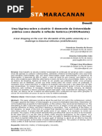 GUIMARÃES, Géssica. O desmonte da universidade como lugar para reflexão.pdf