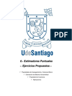 Tapa Ejercicios Propuestos Estimadores Puntuales USACH