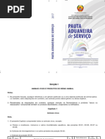Pauta Aduaneira Moçambique 2017