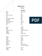 Adjectives