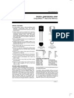 DS2501-UNW/DS2502-UNW UniqueWare Add Only Memory