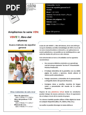 Vente 1 Libro Del Alumno Informatica Computadoras