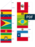 Banderas de América Del Sur