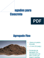 Tipos de Agregados para construccion