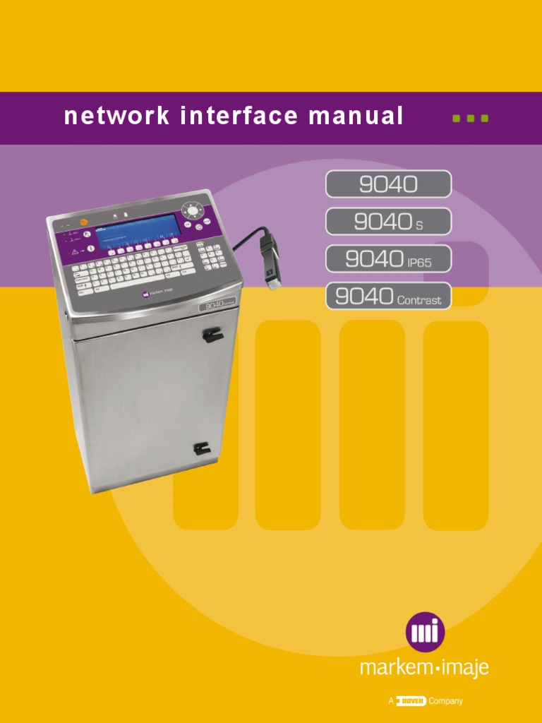 Network Interface Printer Manual | PDF | Byte | Telecommunications