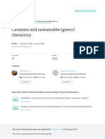 Catalysis and Sustainable Green Chemistry PDF