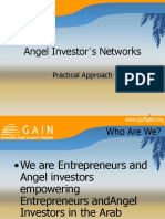 Angel Investor's Networks: Practical Approach