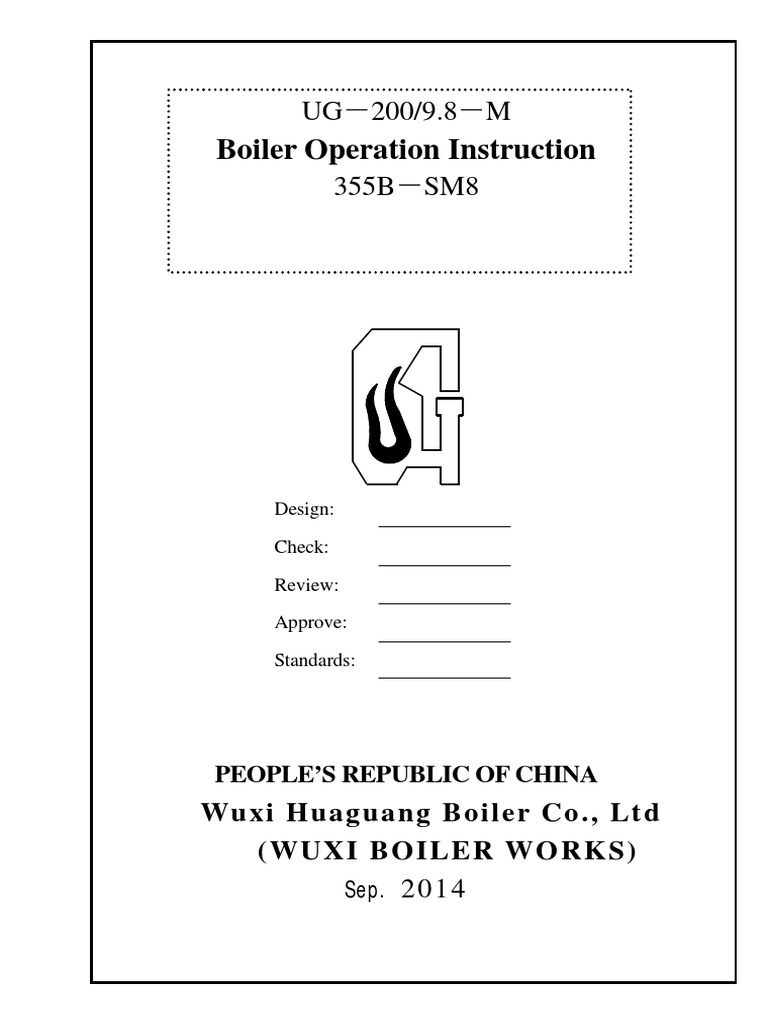 Boiler Operation Manual Boiler Furnace