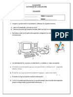 Evaluación