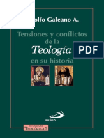 Tensiones y Conflictos de La Teologia en Su Historia Adolfo Galeano PDF