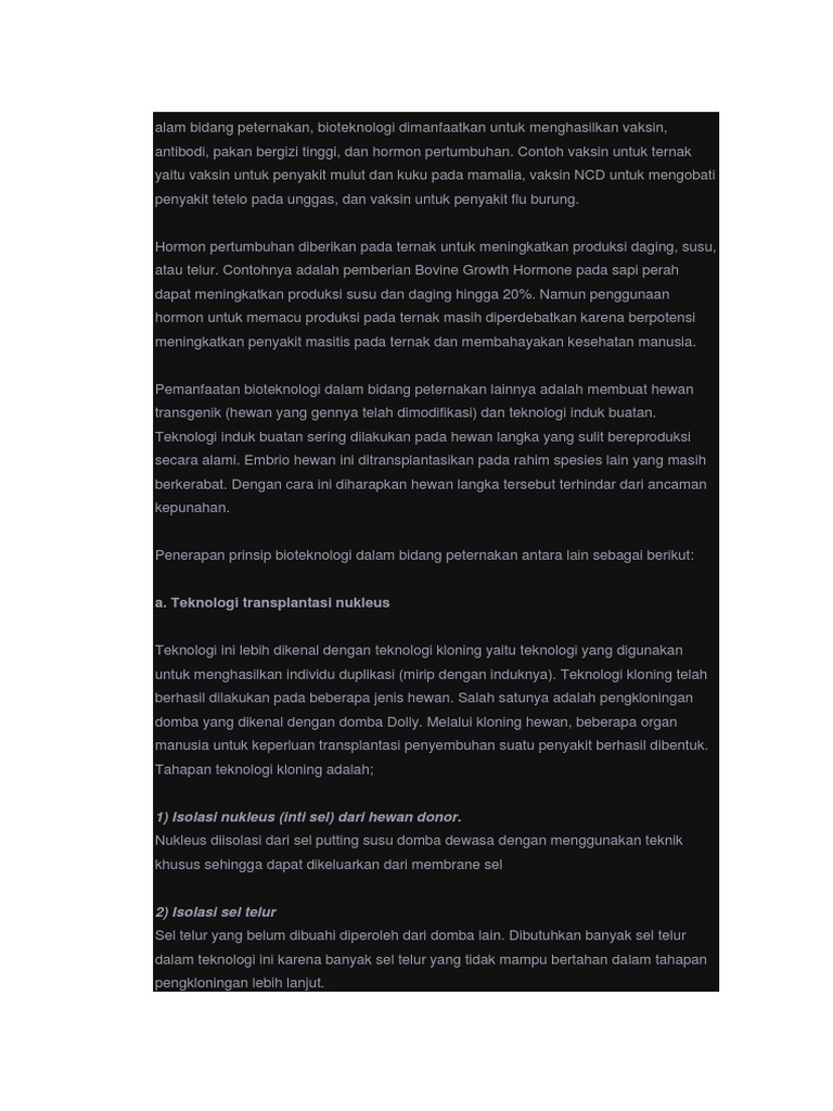 43+ Hewan transgenik dan contohnya information