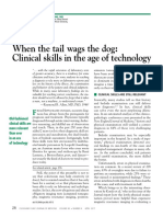 CCJM When the Tail Wags the Dog (Paper Plus Editorials)